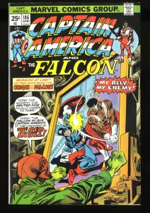 Captain America #186 VF/NM 9.0