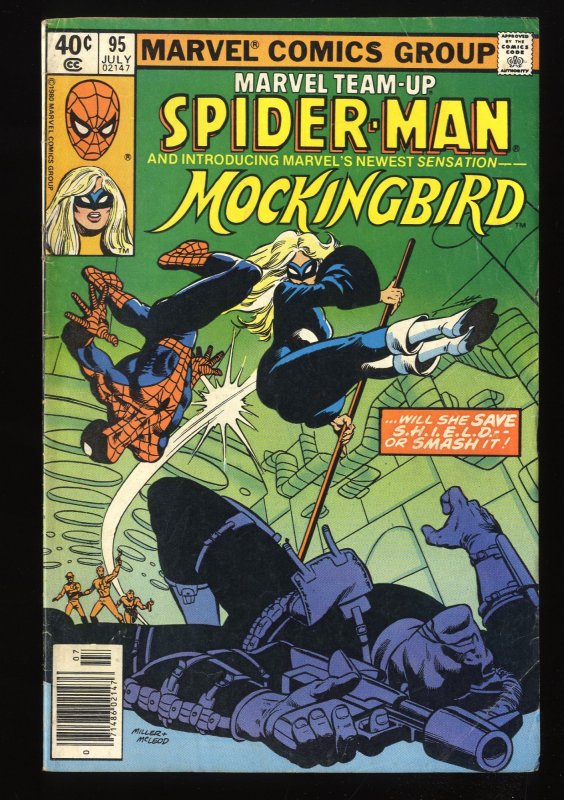 Marvel Team-up #95 VG 4.0 1st Mockingbird! Comics