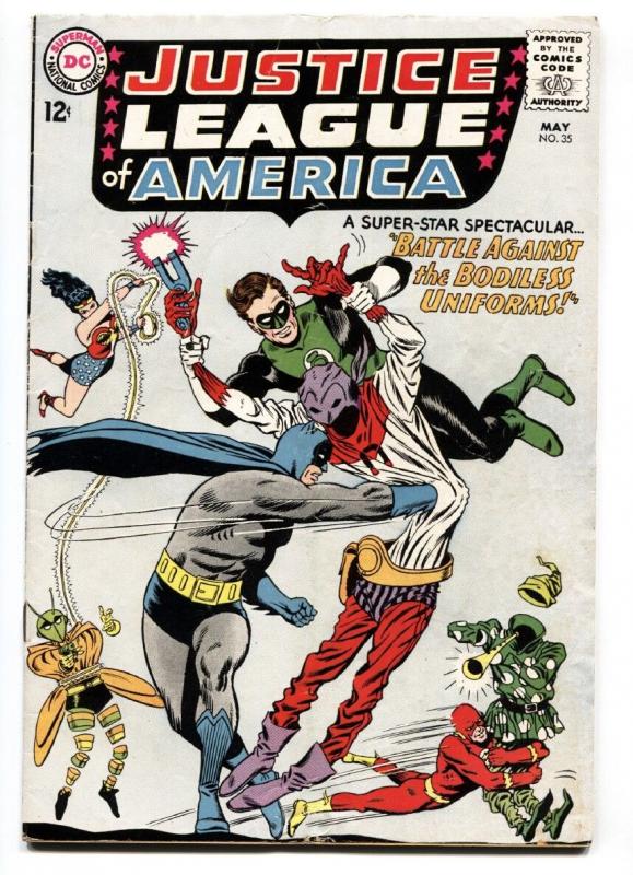 JUSTICE LEAGUE OF AMERICA #35-comic book-DC COMICS VG+