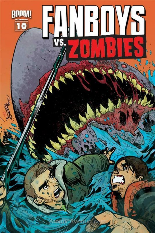 Fanboys Vs. Zombies #10B VF/NM; Boom! | save on shipping - details inside