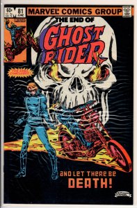 Ghost Rider #81 Direct Edition (1983) 9.2 NM-