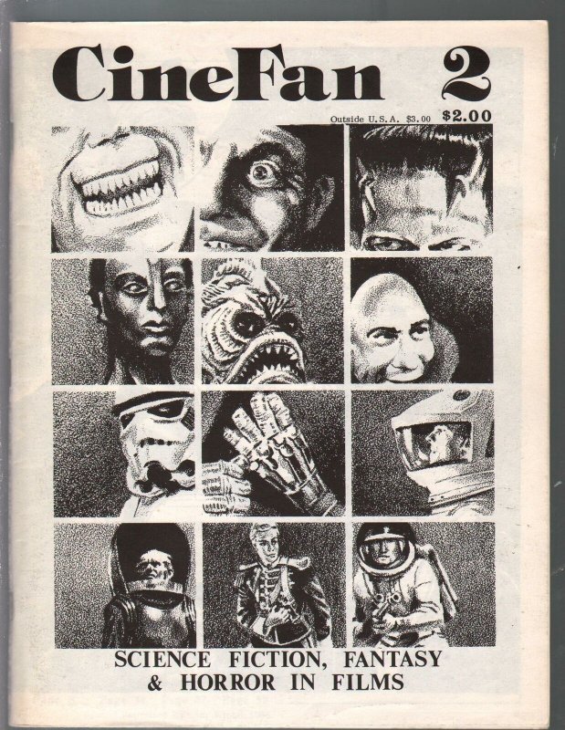 CineFan #2-Summer 1980-sci-fi-horror-fantasy-ERB-HP Lovecraft-VF