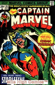 CAPTAIN MARVEL  (1968 Series)  (MARVEL) #40 Fair Comics Book