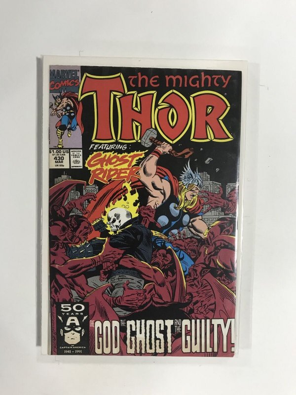 The Mighty Thor #430 (1991) VF3B122 VERY FINE VF 8.0