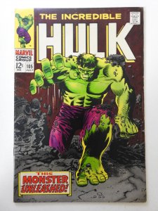 The Incredible Hulk #105  (1968) FN Condition!