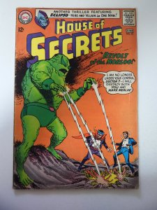 House of Secrets #72 (1965) VG Condition moisture stains inner bc
