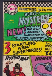 House of Mystery #159 1966 DC 5.0 VG/FN comic