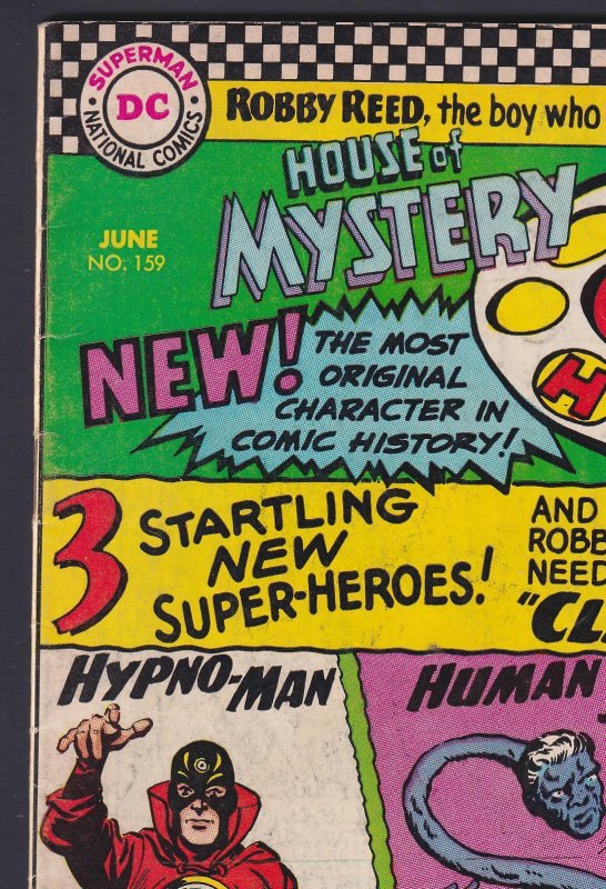 House of Mystery #159 1966 DC 5.0 VG/FN comic