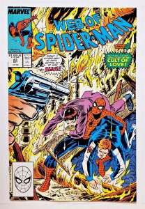 Web of Spider-Man, The #43 (Oct 1988, Marvel) 8.0 VF  
