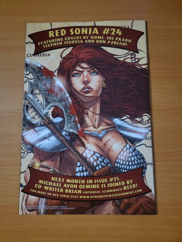 Red Sonja v1 #23 Cover C Variant ~ NEAR MINT NM ~ 2007 Dynamite Comics