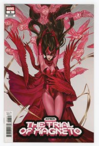 X-Men: The Trial of Magneto #3 X-Factor Scarlet Witch Oscar Vega Variant NM