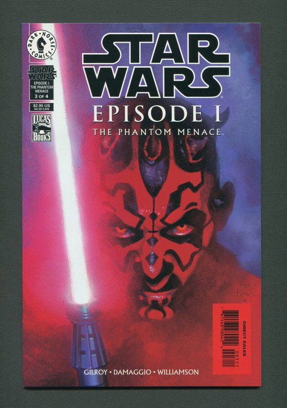 Star Wars Phantom Menace #1  #2  #3  (SET)  /  9.8 NM-MT  /  May 1999