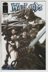 Warlands The Age of Ice Issue #3 B Image Comics Occtober Oct 2001 (VFNM)