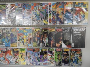 Huge Lot of 150+ Comics W/ JLA, Detective Comics, Hawkman Avg. VF- Condition!