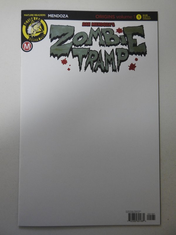 Zombie Tramp: Origins #1 Sketch Variant (2017) NM Condition!