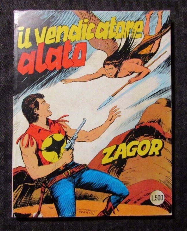 1979 ZAGOR Gigante #169 Italian Comic Book FVF