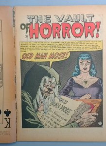 Vault of Horror #40 GD+ PreCode Horror EC 1954 Tape Inside