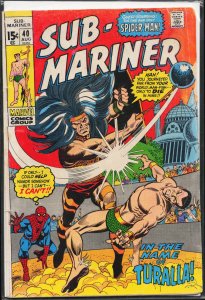 Sub-Mariner #40 (1971) Namor the Sub-Mariner