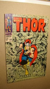 THOR 154 VS ULIK & MANGOG 1ST APPEARANCE AD FOR SILVER SURFER 1 MARVEL 1968