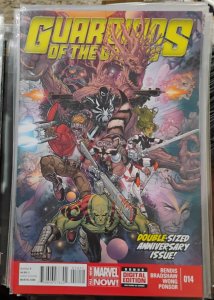 guardians of the galaxy #  14   2014  Marvel DISNEY  bendis venom joins