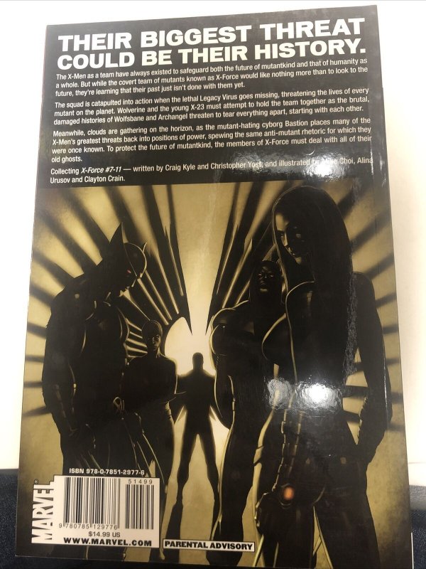 X Force Old Ghosts Vol.2(2009) Marvel TPB SC Craig Kyle