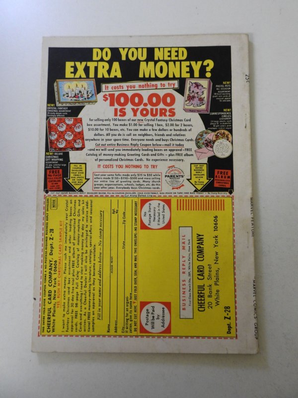 Marvel Feature #1 1st appearance of The Defenders FN/VF condition