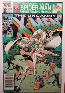 The Uncanny X-Men #152 Newsstand Edition (1981)
