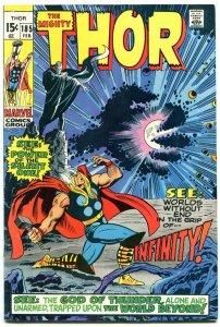 Thor #185 1970 Infinity appearance- Marvel Bronze Age FN