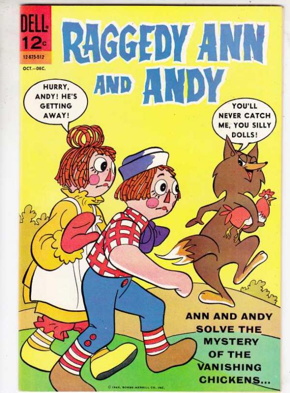 Raggedy Ann and Andy #2 (Oct-65) NM Super-High-Grade Raggedy Ann, Andy, Marcella