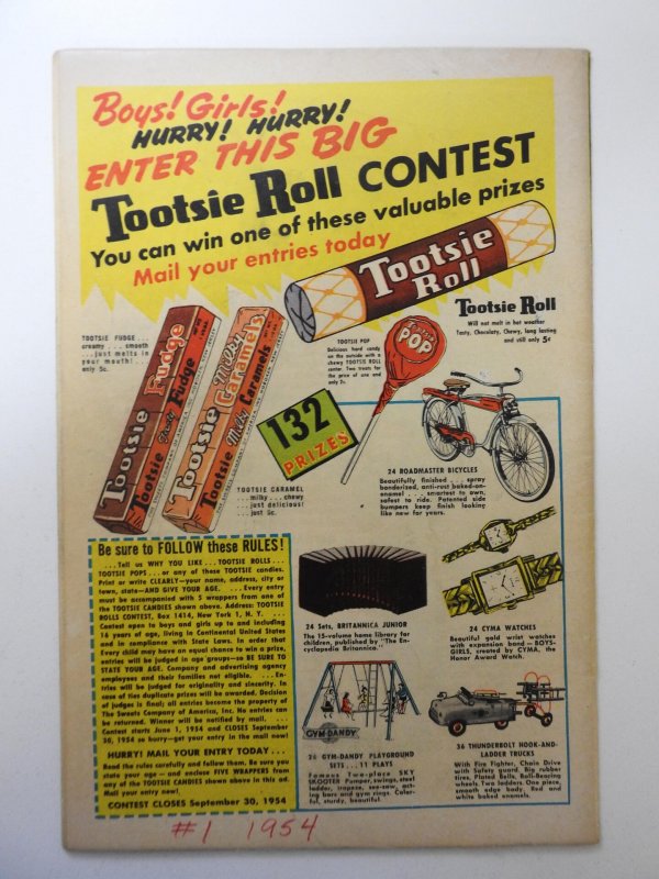 Congo Bill #1 (1954) VG Condition!