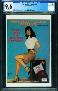 Personality Classics #8 CGC 9.6 BETTY PAGE issue!  2021118012