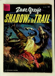 Four Color #604 Zane Grey's Shadow on the Trail (Dec 1954-Feb 1955, Dell) -Good-