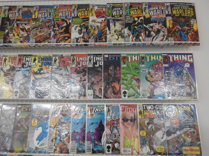 Huge Lot of 150+ Comics W/ Thing, John Carter Warlord of Mars, +More! Avg. FN/VF