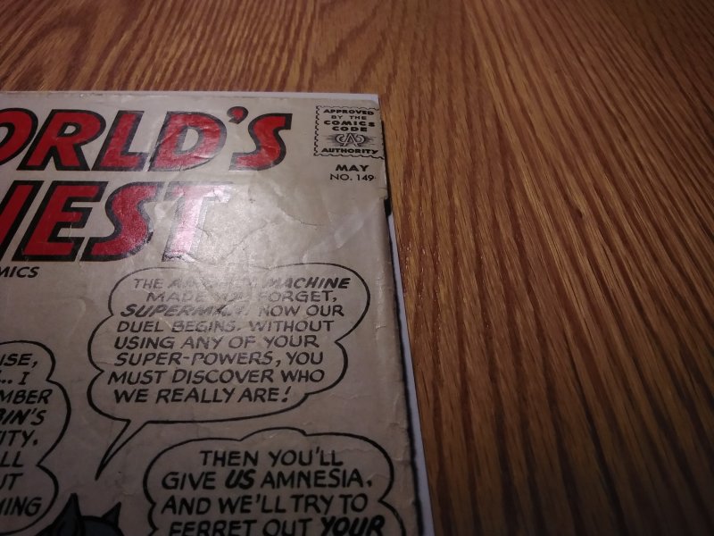 World's Finest Comics #149 (1965)