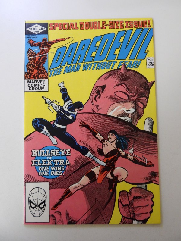 Daredevil #181 (1982) Death of Elektra VF- condition