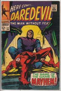 Daredevil #36 (Jan-68) FN/VF+ High-Grade Daredevil