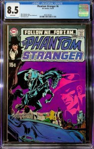 The Phantom Stranger #6 (1970) - CGC 8.5 - Cert#4682360004