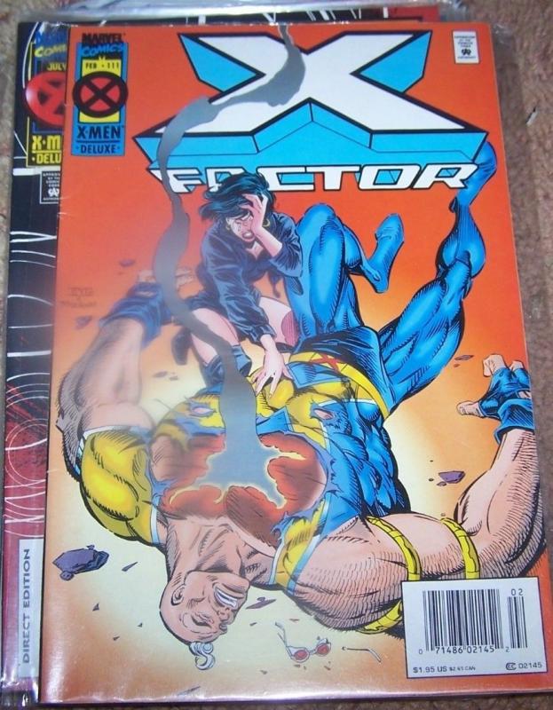 X FACTOR # 111  1995 MARVEL   lila cheney +guido+