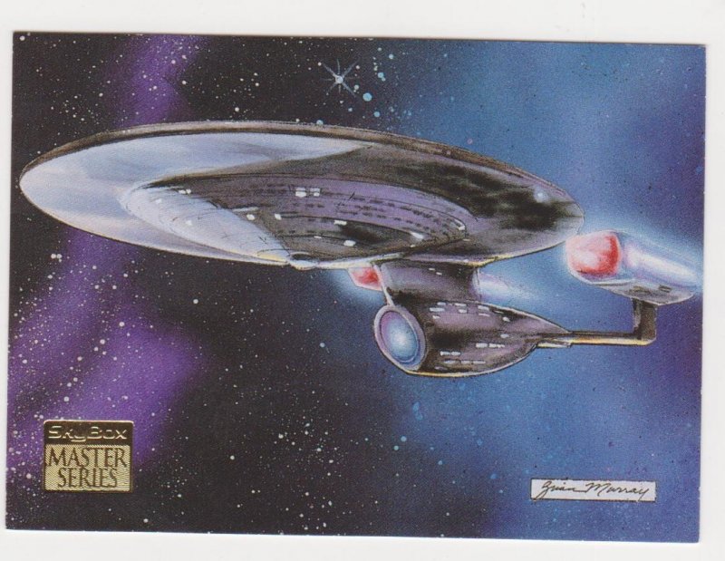 1993 Skybox Star Trek Master Series #76 USS Enterprise NCC 1701-C