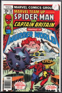 Marvel Team-Up #66 (1978) Captain Britain [Key Issue]