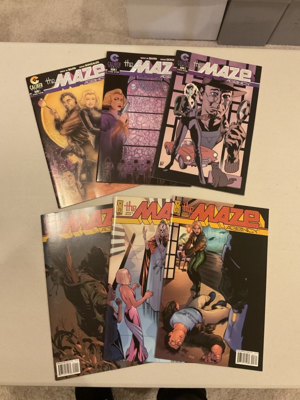 Maze Agency Complete Set  31 Comics in All!  Adam Hughes First Work!