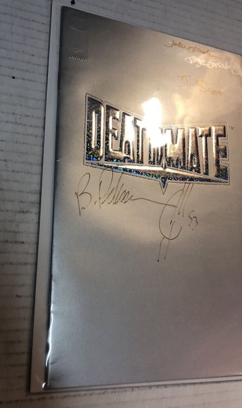 Signed Deathmate Tour Book (1993) #1 Signed 5x F/VF ~ Image Comics