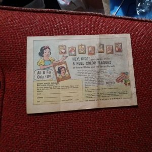 SNOW WHITE AND THE SEVEN DWARFS MYSTERY MISSING MAGIC 1958 GIVEAWAY PROMO comics