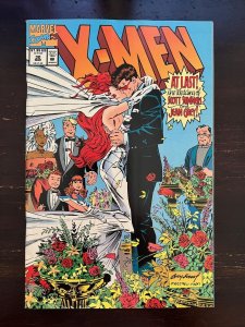 X-men #30 Marvel 1994 Wedding with Trading Card VF/NM