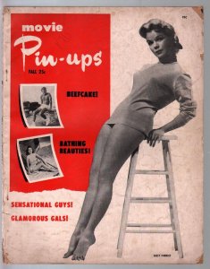 MAG: Movie Pin-ups-Fall 1952-Sally Forrest-Vera Ellen-Piper Laurie-Mary Castle-G