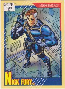 1991 Marvel Universe #52 - Nick Fury