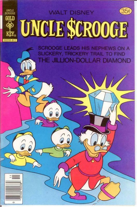 UNCLE SCROOGE 158 F-VF NO BARKS Nov. 1978 COMICS BOOK