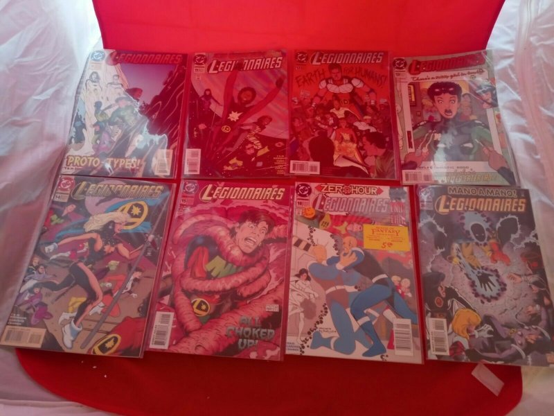 Lot of 43 Legionnaires Dc Comics  Between 0 1-77 Annual #3 1996 ALL VF NM