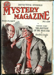 MYSTERY MAGAZINE 3/15/1923-EARLY DETECTIVE/CRIME PULP-FREDERICK C DAVIS-good-