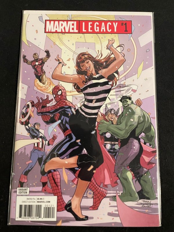 MARVEL LEGACY #1 Four Cover Versions, VFNM Condition